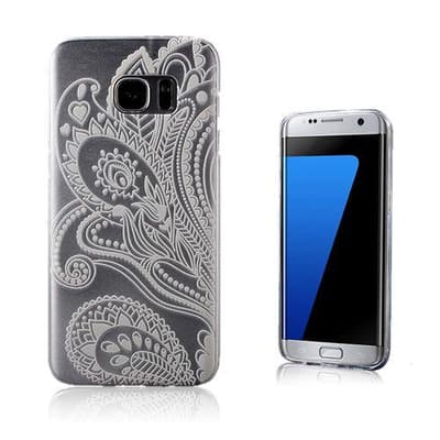 Blixen cover til Samsung Galaxy S7 Edge - Paisley blomster
