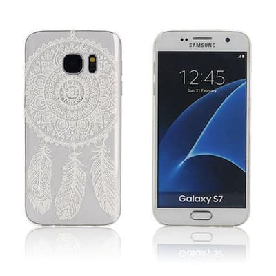 Ancher cover til Samsung Galaxy S7 - Fjer og drømmefanger