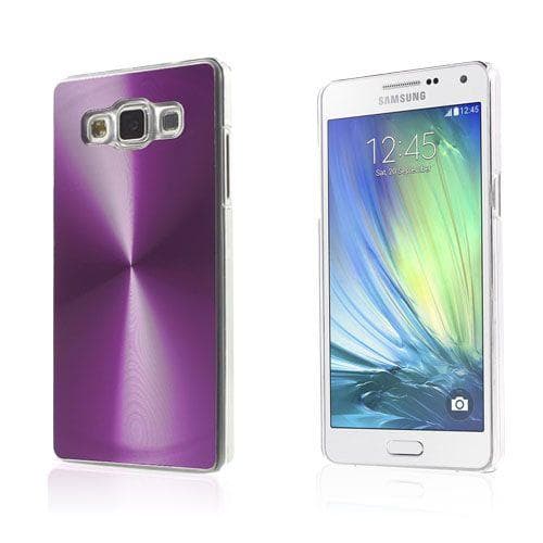 Grooves Samsung Galaxy A5 Nahkakotelo Korttitaskuilla - Viol