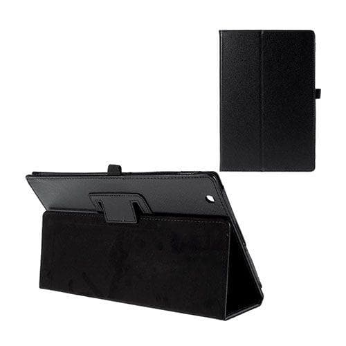 Gaarder Sony Xperia Z4 Tablet Nahkakotelo Standillä - Musta