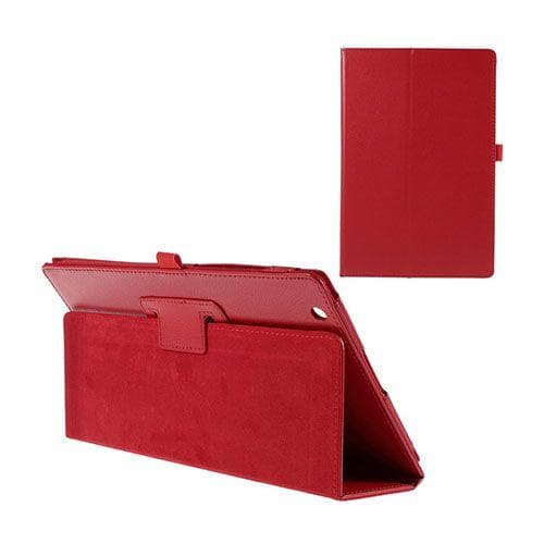 Gaarder Sony Xperia Z4 Tablet Nahkakotelo Standillä - Punain