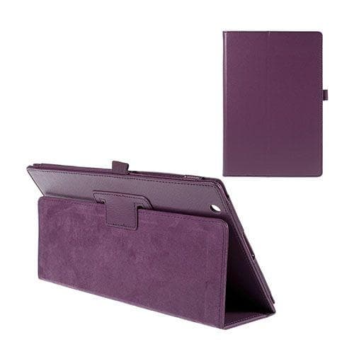 Gaarder Sony Xperia Z4 Tablet Nahkakotelo Standillä - Violet