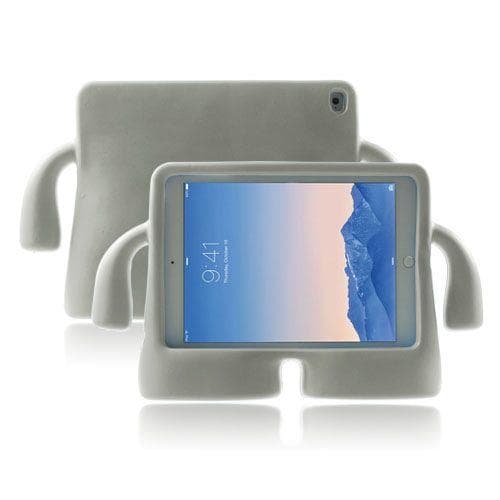 Kids Cartoon iPad Air 2 Ekstra Beskyttende Etui - Hvid