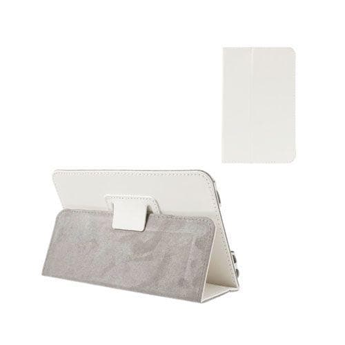 Business (Hvid) IdeaTab A1000 Læder Flip Etui