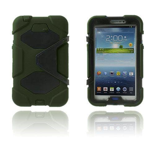 Armor (Mørk Grøn) Samsung Galaxy Tab 3 7.0 Ultra Cover