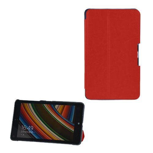 Folio (Rød) Asus VivoTab Note 8 Læder Flip Etui