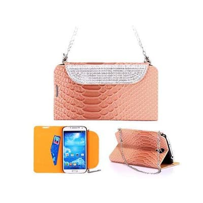 BlingBag (Brun) Samsung Galaxy S4 Flip Etui