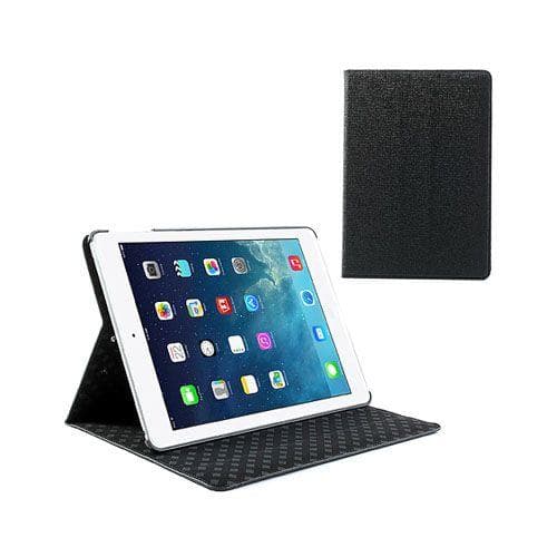 College (Musta) iPad AirSuojakotelo