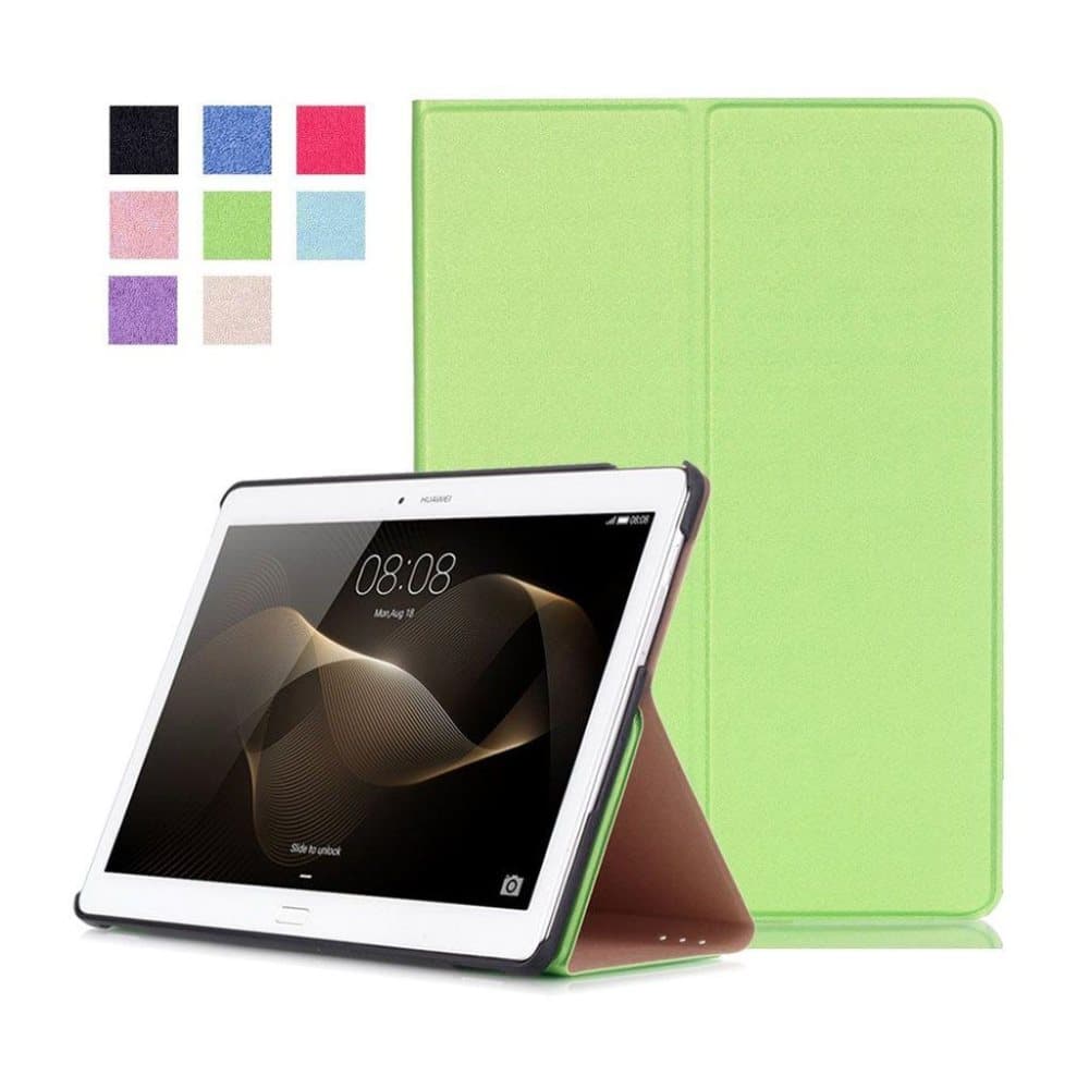 Huawei MediaPad M2 10.0 holdbart læder-etui - Grøn