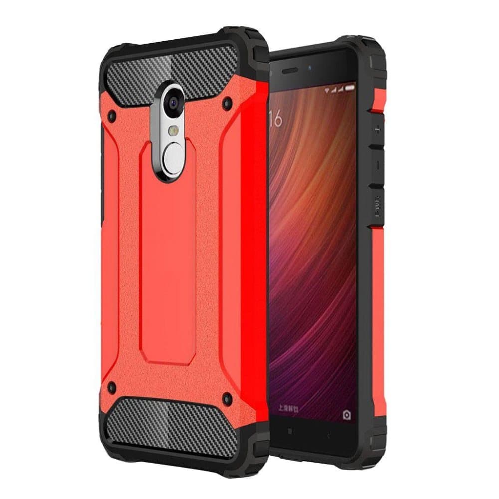 Xiaomi Redmi Note 4 kestävä suojakuori - Punainen