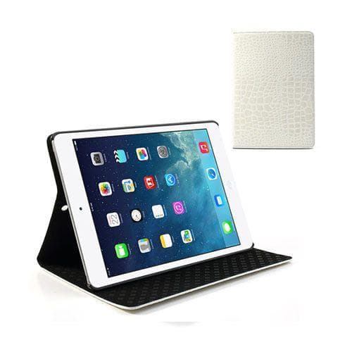 Croco (Valkoinen) iPad Air Nahkakotelo
