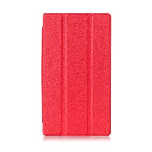 Garff Lenovo Tab 2 A7-30 foldbart læder-etui - Rød