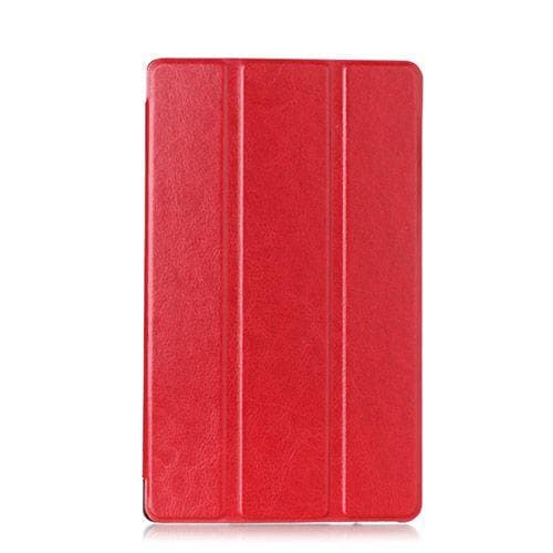 Garff (Rød) Lenovo Tab S8 Smart Læder Etui