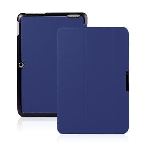 Garff Acer Iconia Tab 10 Læder Tre-foldsetui - Mørkeblå