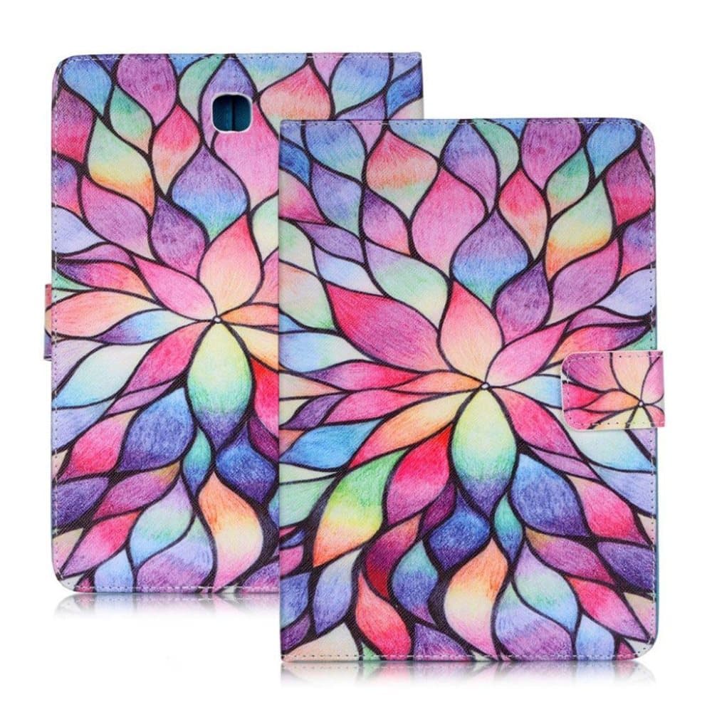 Samsung Galaxy Tab S2 8.0 holdbart læder-etui - Lotus blomst