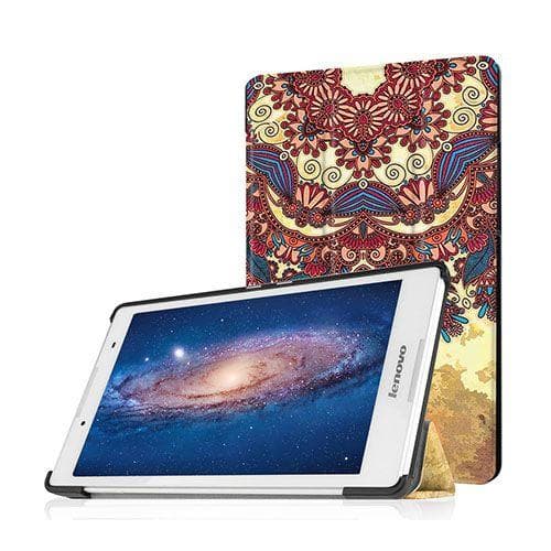 Læder-etui til Lenovo Tab 2 A8-50 med tri-fold funktion -Ret