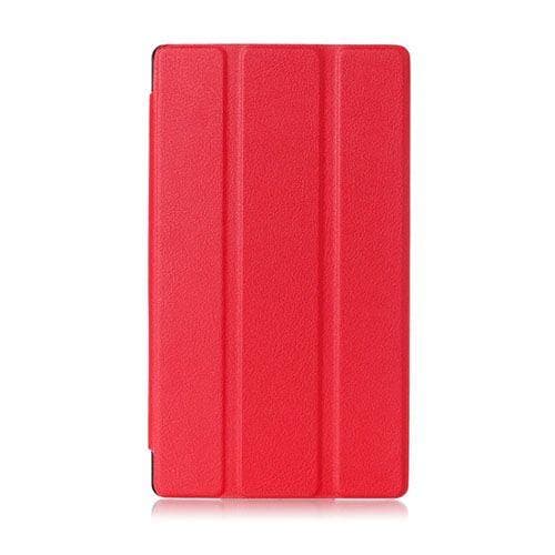 Garff tri-fold cover til Lenovo Tab 2 A7-10 - Red
