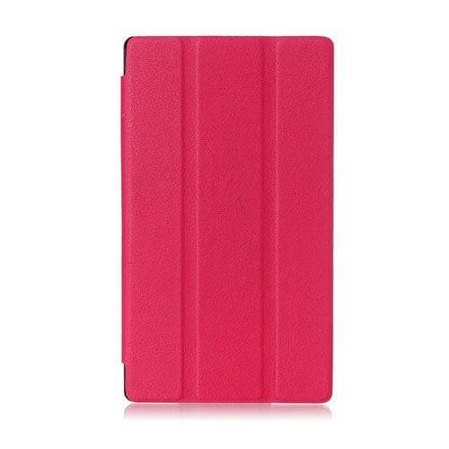 Garff tri-fold cover til Lenovo Tab 2 A7-10 - Hot Pink