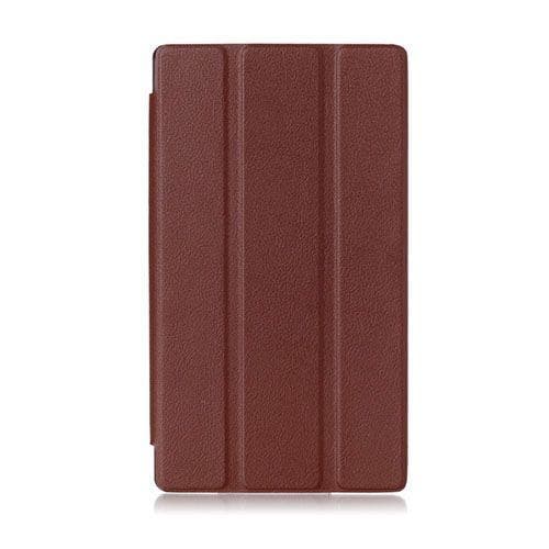 Garff tri-fold cover til Lenovo Tab 2 A7-10 - Brun