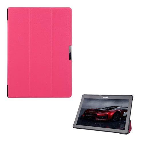 Garff Lenovo Tab 2 A10-70 cover med stå-funktion - Hot Pink