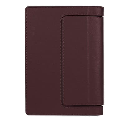 Egner Lenovo Yoga Tab 3 8.0 Läppä Nahkakotelo - Ruskea
