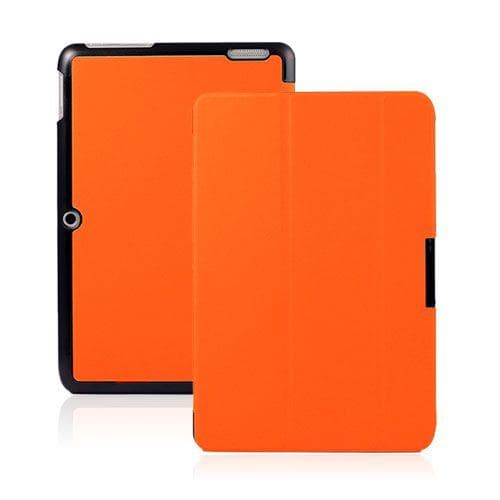 Garff Acer Iconia Tab 10 Taittuva Nahkakotelo - Oranssi