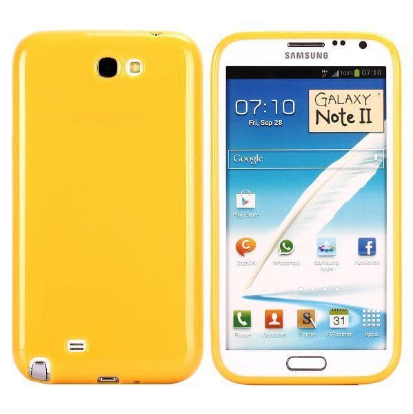 Slikfarvede (Gul) Samsung Galaxy Note 2 Cover