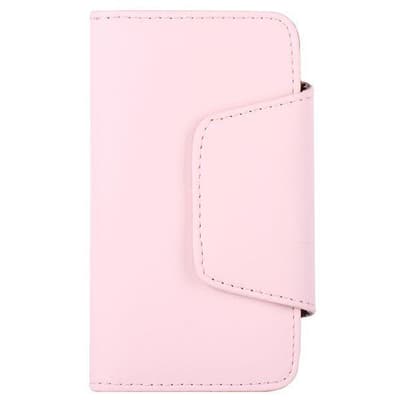 COMBO Samsung Galaxy S3 Læder Flip Case (Lys Pink)