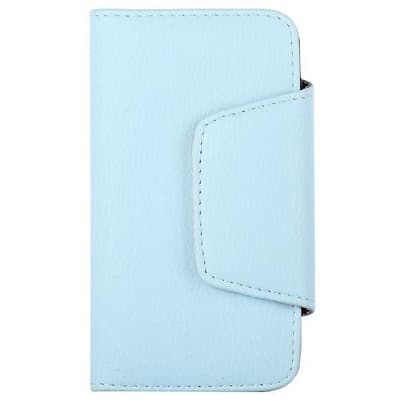COMBO Samsung Galaxy S3 Læder Flip Case (Lyseblå)