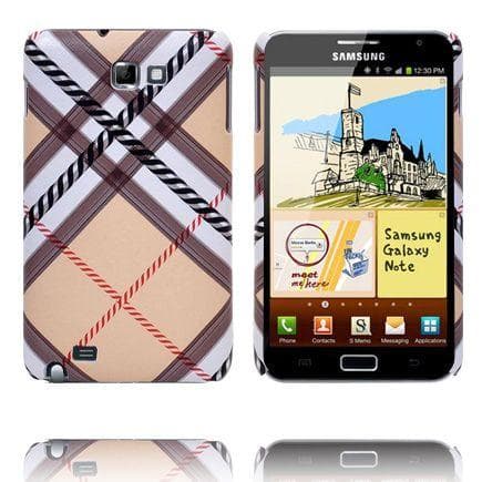 BlackBerry (Brun) Samsung Galaxy Note Cover