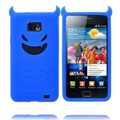 Demon (Blå) Samsung Galaxy S2 Cover