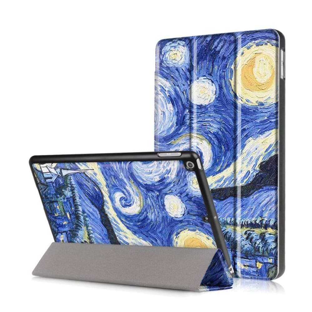 iPad (2017) design nahkakotelo - Tähtitaivas