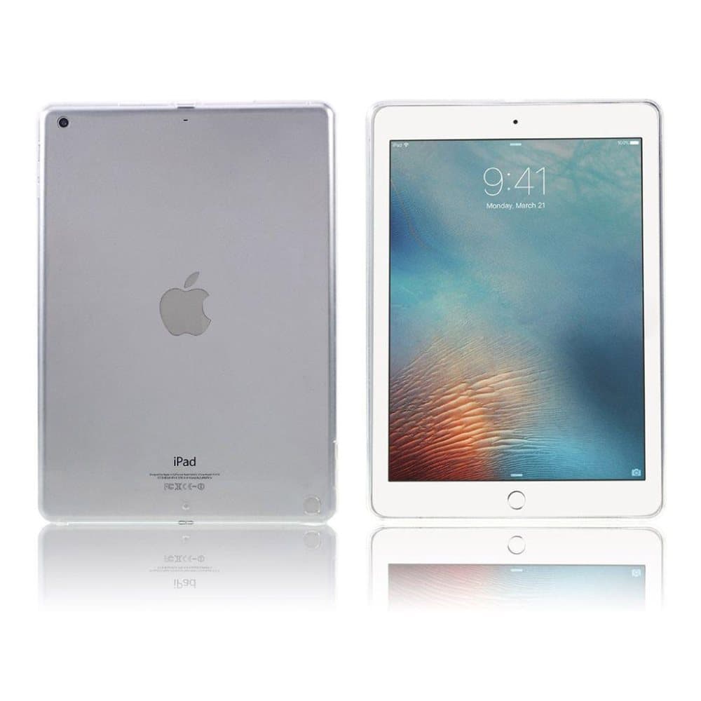 iPad (2017) tyylikäs suojakuori - Läpinäkyvä