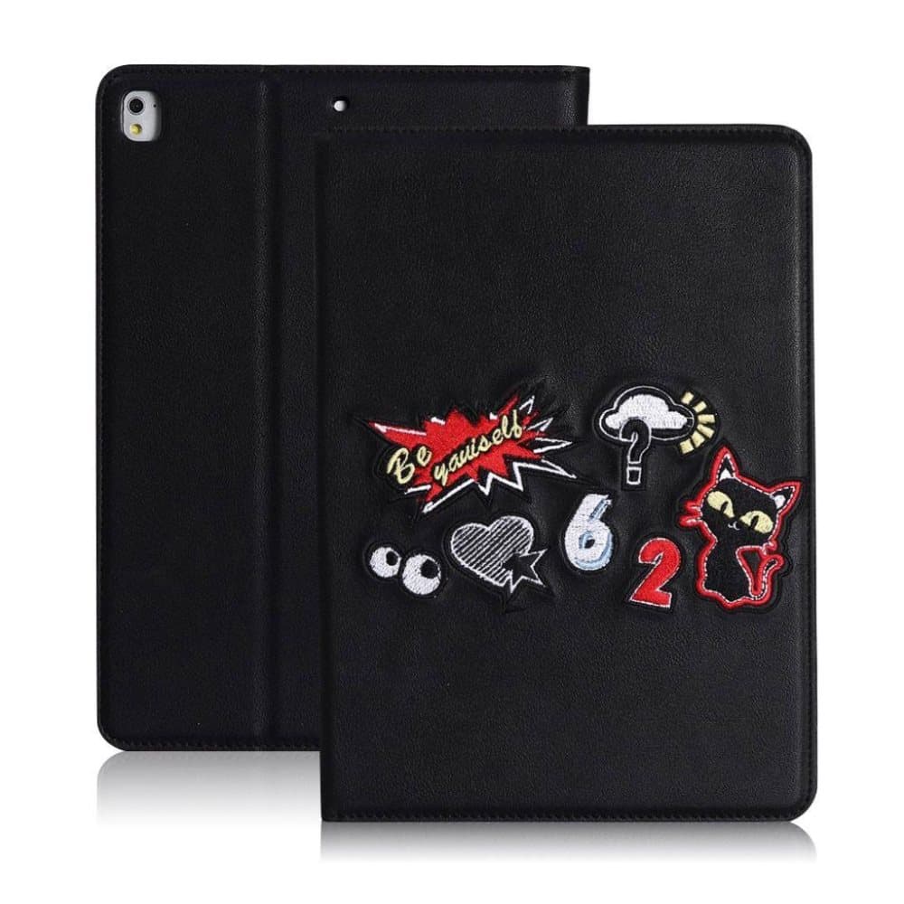 iPad (2017) Cool etui med smart tryk - Soltørret mønster