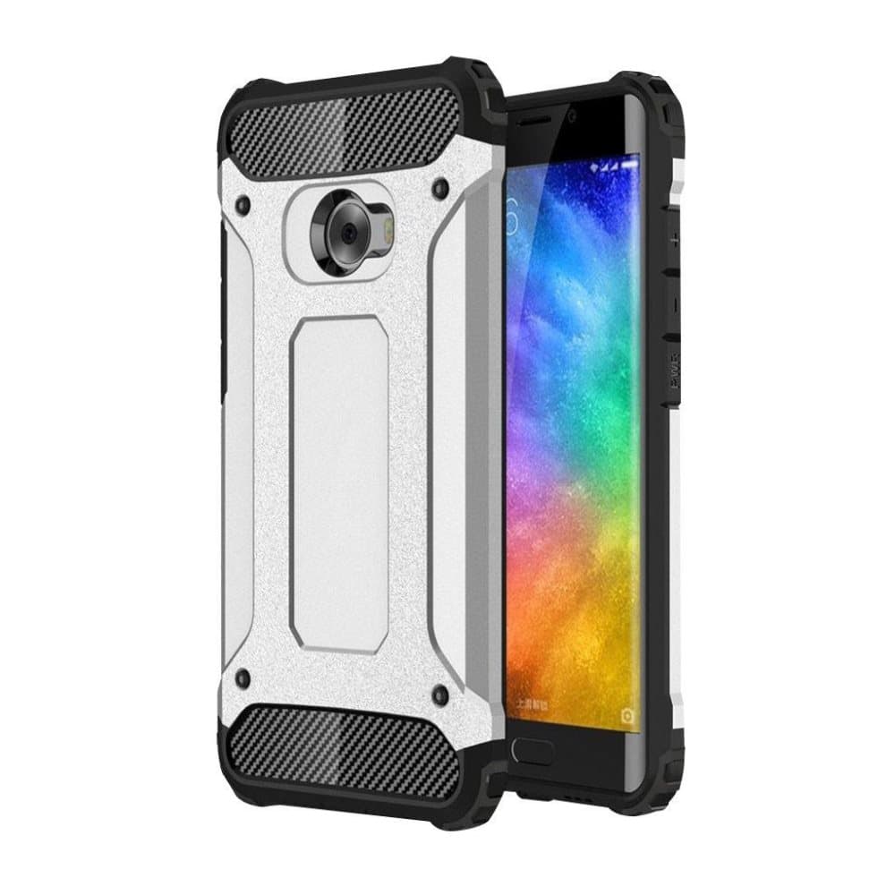 Xiaomi Mi Note 2 Hyrbidcover med 2 lags beskyttelse - Sølv
