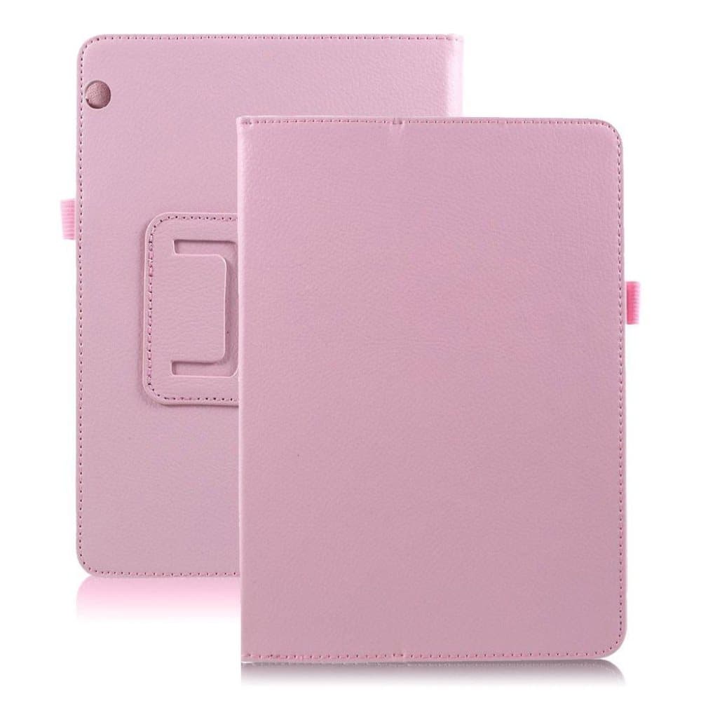 Huawei MediaPad T3 10 Foldbart etui - Lyserød