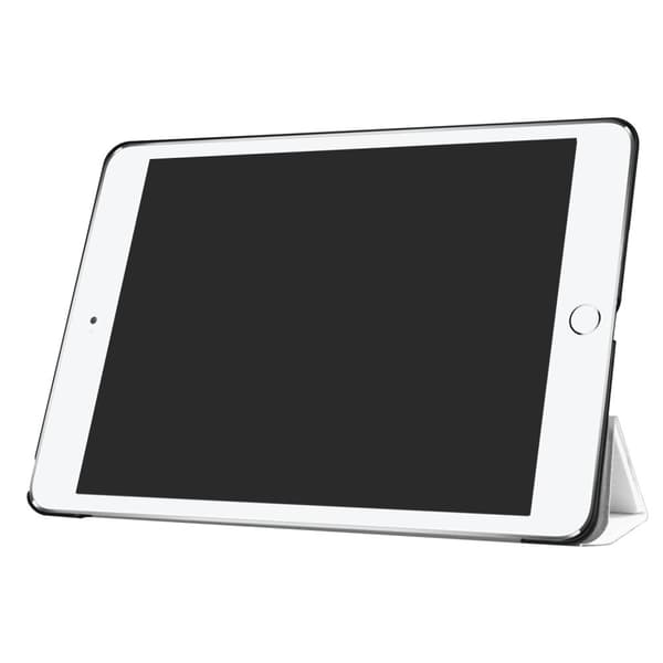 iPad 9.7" (2017 / 2018) Slim fit tri-fold fodral - Vit