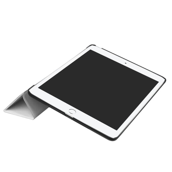 iPad 9.7" (2017 / 2018) Slim fit tri-fold fodral - Vit