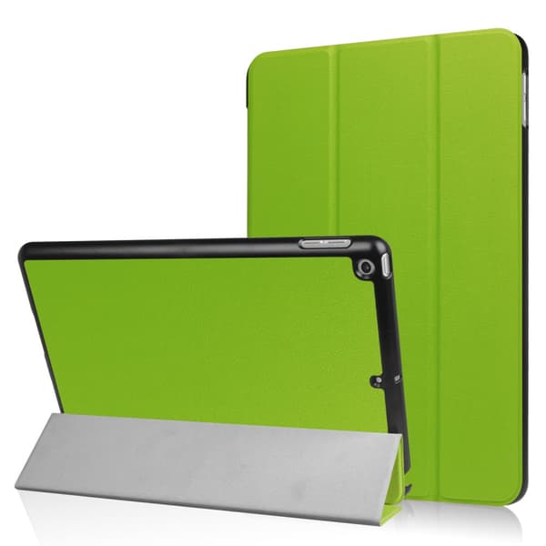 iPad 9.7" (2017 / 2018) Slim fit tri-fold fodral - Grön