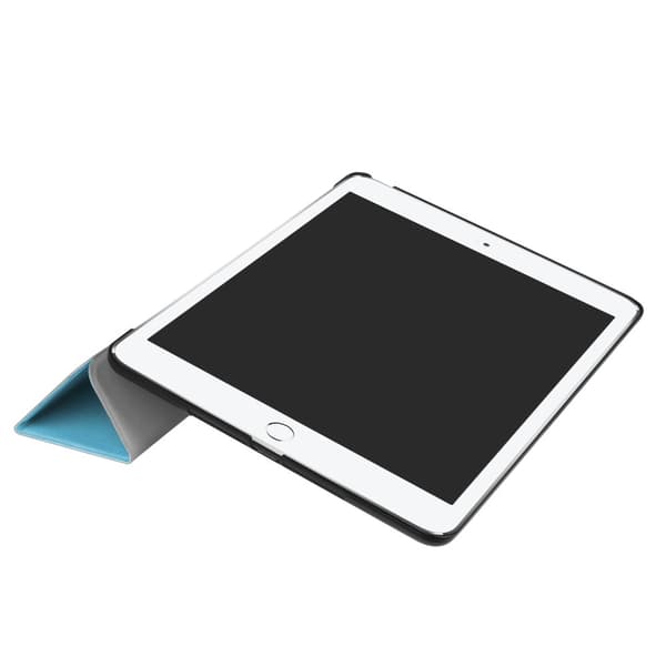 iPad 9.7" (2017 / 2018) Slim fit tri-fold fodral - Ljus Blå
