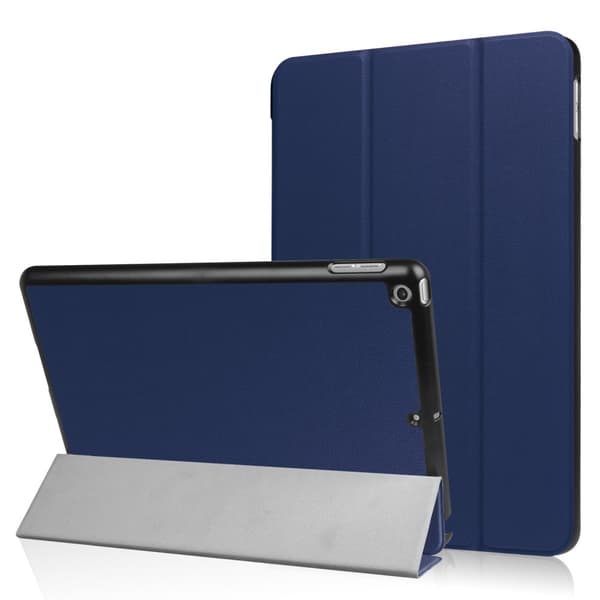 iPad 9.7" (2017 / 2018) Slim fit tri-fold fodral - Mörk Blå