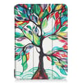 Miniatyrbild 4 av 9: iPad 9.7" (2017 / 2018)  Slim fit tri-fold fodral - Colored Tree
