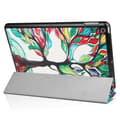 Miniatyrbild 7 av 9: iPad 9.7" (2017 / 2018)  Slim fit tri-fold fodral - Colored Tree