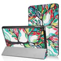 Miniatyrbild 1 av 9: iPad 9.7" (2017 / 2018)  Slim fit tri-fold fodral - Colored Tree
