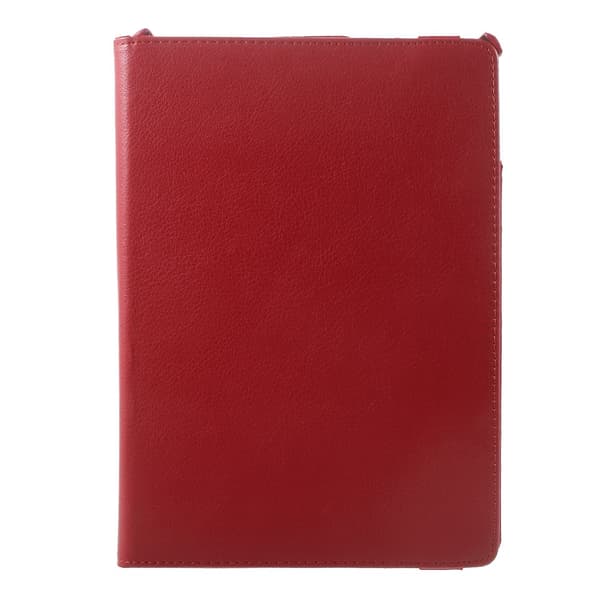 360 asteen pyörivä kotelo iPad 9.7 (2018)/9.7 (2017) /Air 2/Air - punainen