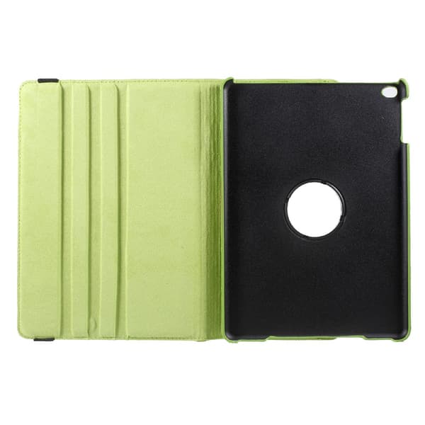 Fodral iPad (2017/2018) / iPad Air, 360 rotation Blommor - Grön