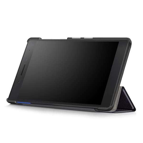 Tri-fold Fodral till Lenovo Tab 7 Essential Wifi (EJ LTE/4G) - Svart