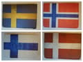 Miniatyrbilde 1 av 11: Deksel iPad 2/3/4, 360 rotasjon FLAGS