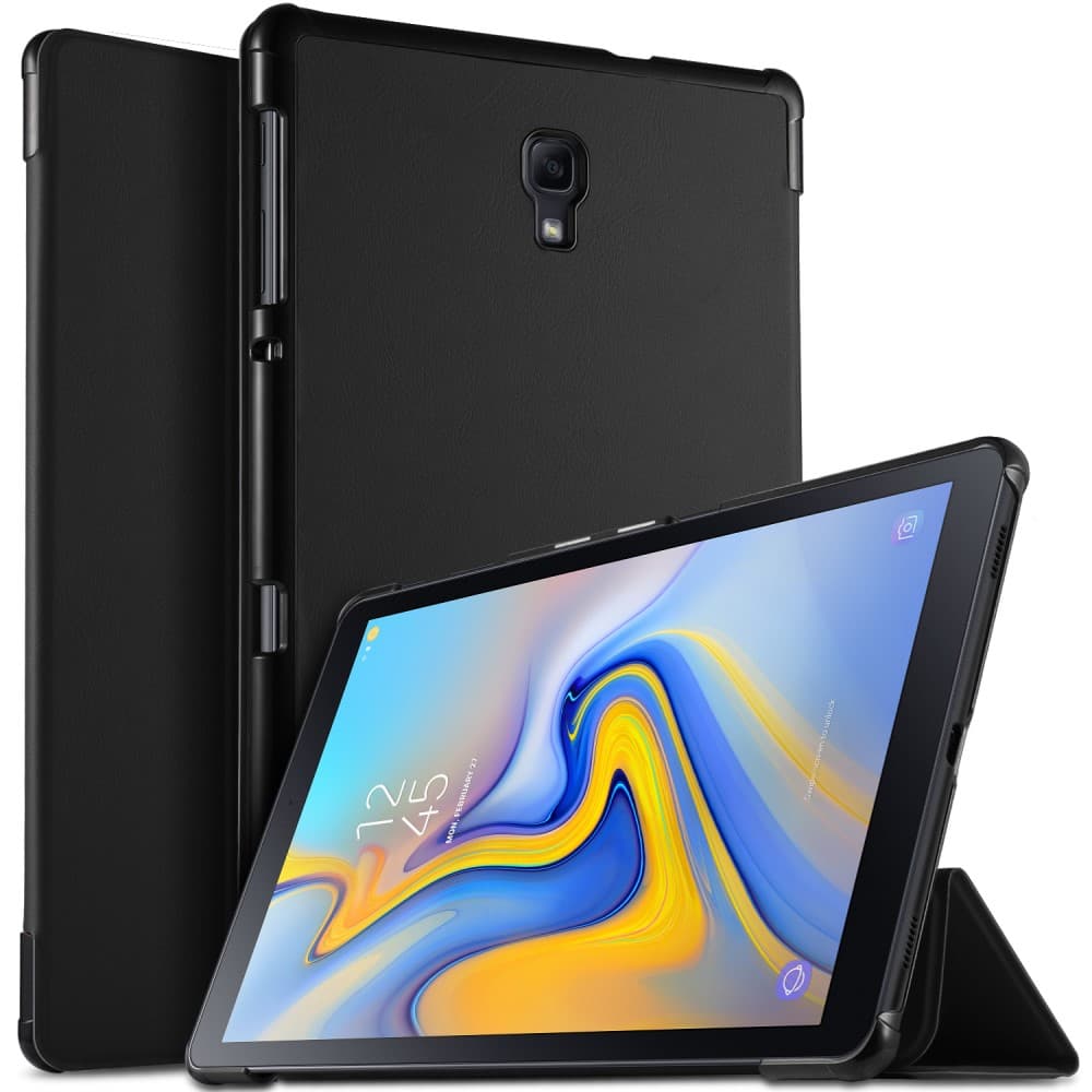 Tri-fold Stand Case for Samsung Galaxy Tab A 10.5 (2018) - Black