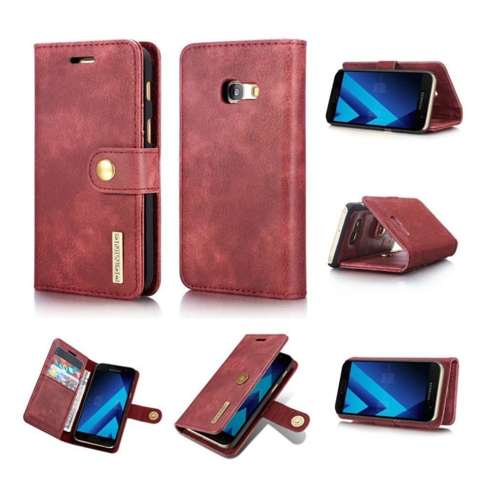 DG.MING Samsung Galaxy A3 (2017) detachable 2-in-1 split lea